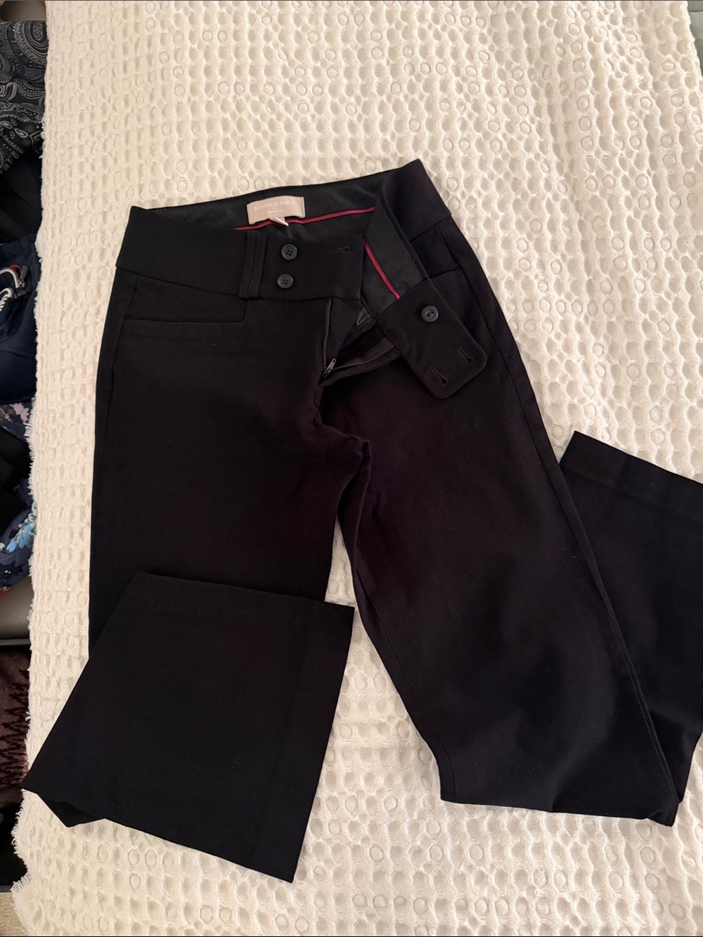 Banana Republic Black Women's Tailored Dress Pants